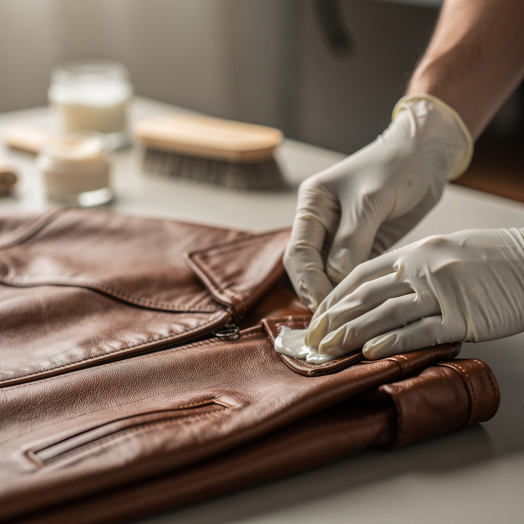 Hillcrest Cleaners expert leather cleaning and restoration services for jackets and bags in San Diego